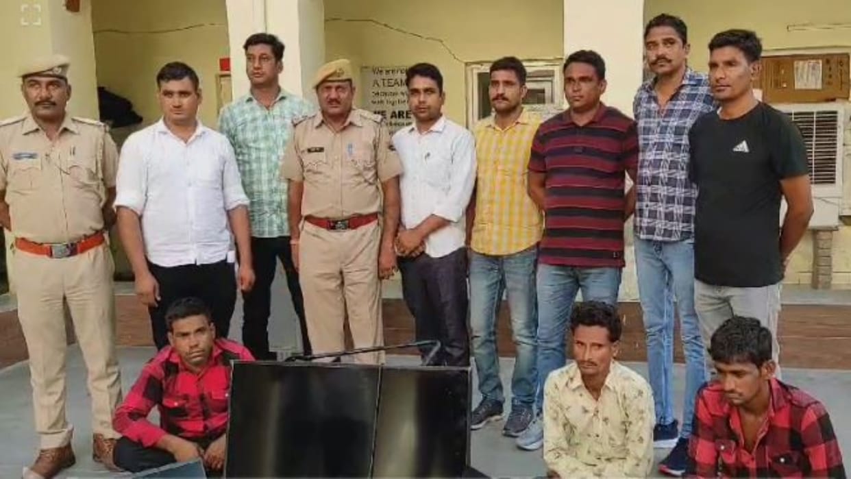 Beawar : 3 accused arrested by police on charges of theft in bank and finance company, stolen goods recovered