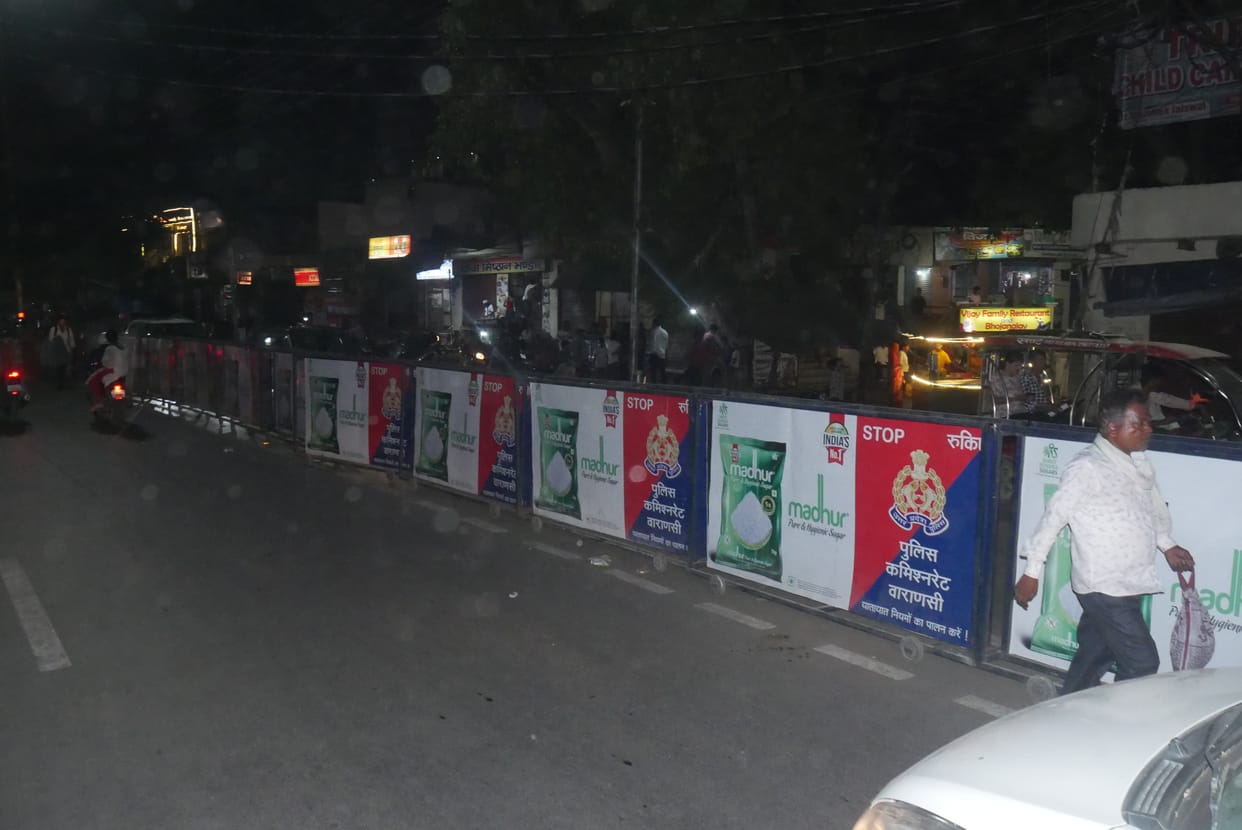 U-turn system implemented at Sundarpur crossing in Varanasi for stop traffic jam