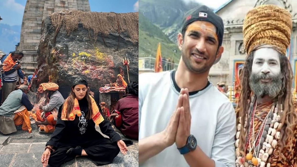 Shweta Singh Kirti cried remembering her brother Sushant Singh Rajput in Kedarnath Uttarakhand News in hindi