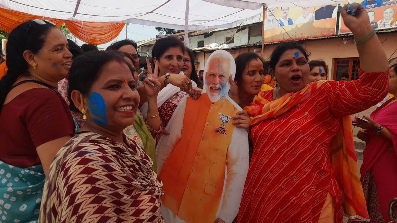 Uttarakhand Lok Sabha Election Result 2024 Bjp party Workers Celebration Photos