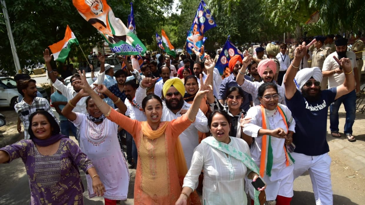 Chandigarh lok sabha election result 2024: Congress Manish Tiwari Won