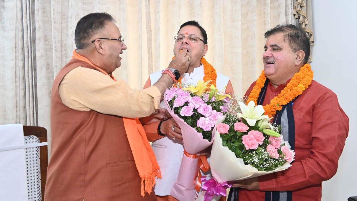 Uttarakhand Result 2024 Hot winds of western UP did not hit mountains all five seats in BJP