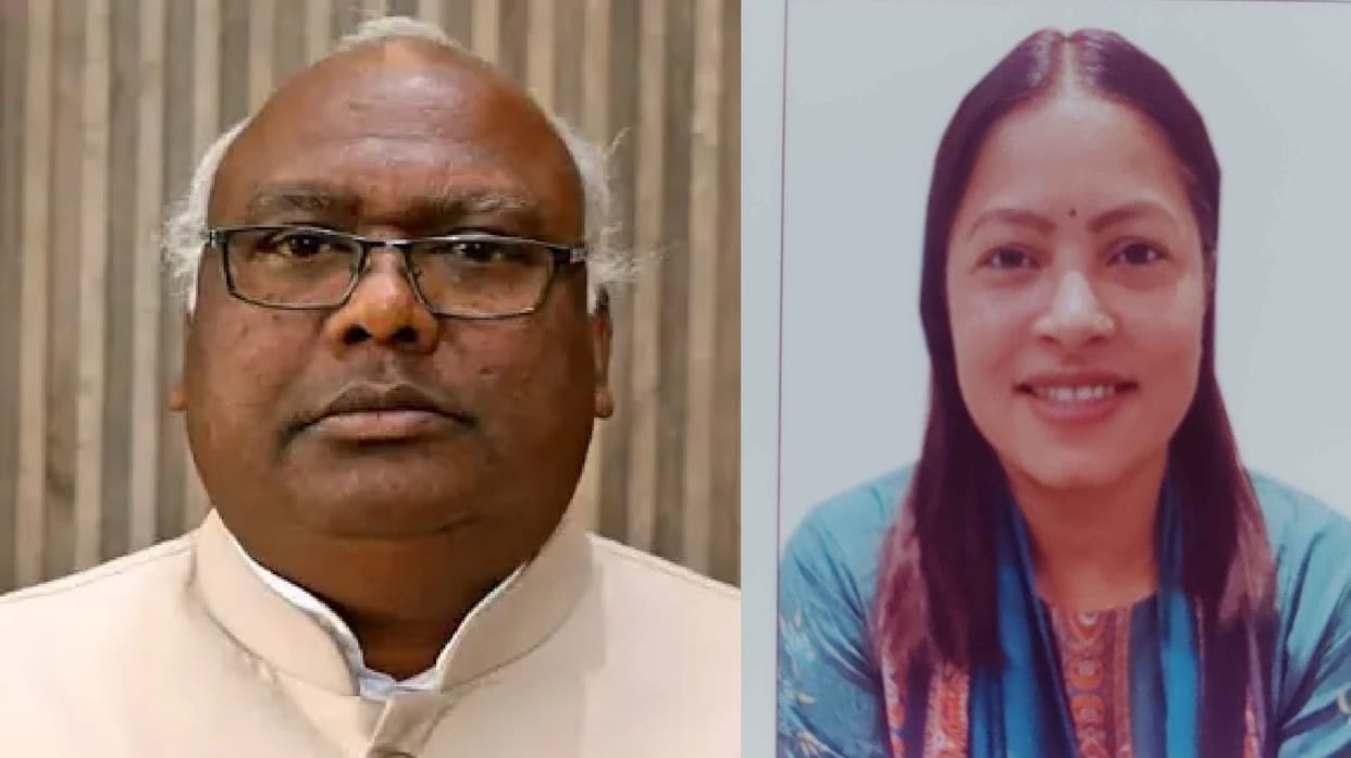 CG Surguja Loksabha Election result 2024: bjp candidate Chintamani maharaj ahead congress Shashi singh behind