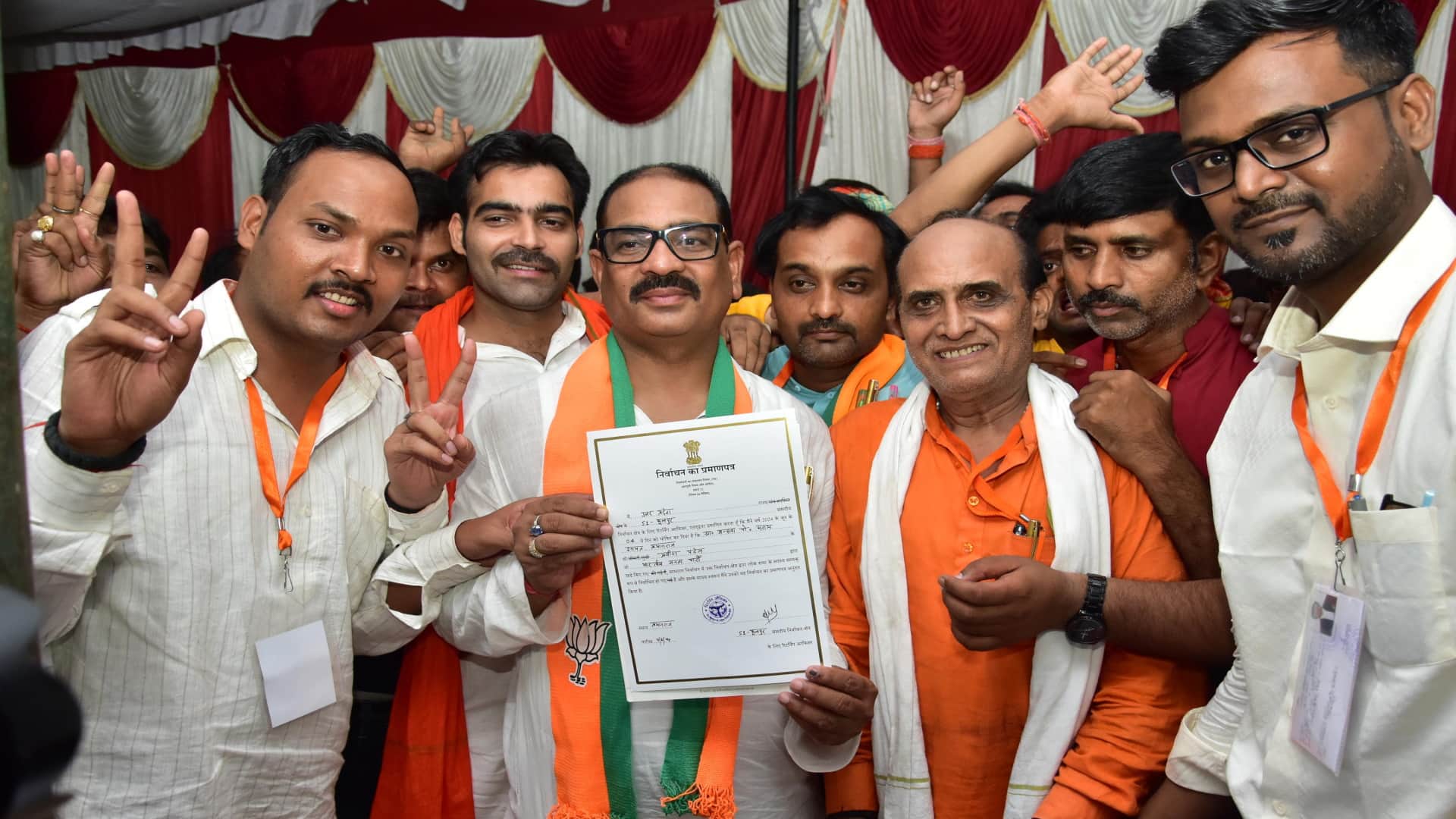 UP Lok Sabha Election Result BJP Won in Phulpur, Congress victory in Allahabad, SP Won Kaushambi Pratapgarh