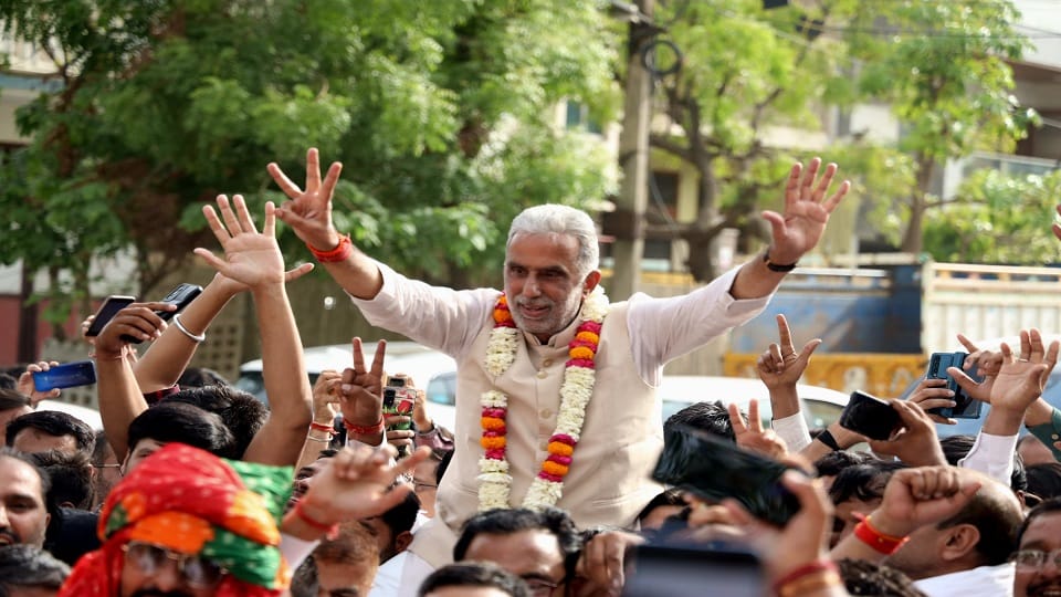 faridabad lok sabha election results 2024 live updates bjp Krishna Pal Gurjar congress Mahendra Pratap Singh