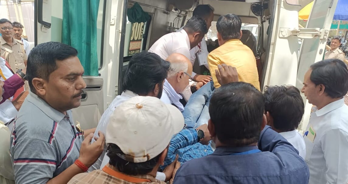 Fatehpur Lok Sabha Result 2024, Journalist had a heart attack at the counting place, admitted to hospital