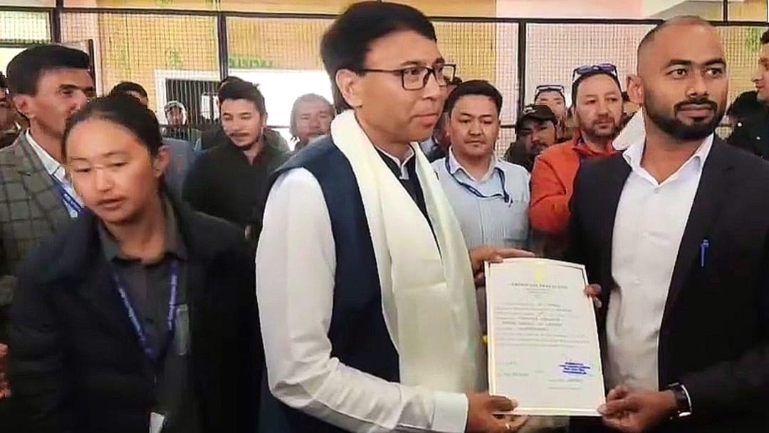 Ladakh Election result : BJP defeat due to Sonam Wangchuk' movement did not get benefit even changing the cand