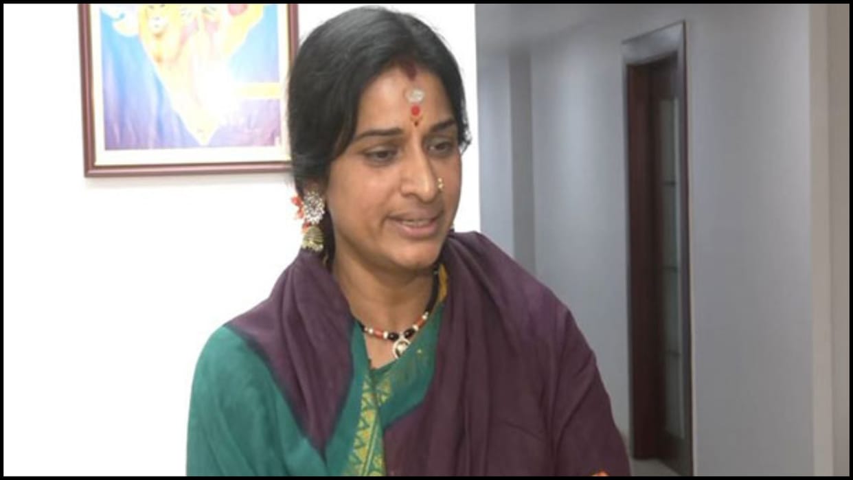 BJP candidate Madhavi Latha on Hyderabad Lok Sabha constituency aimim chief asaduddin owaisi