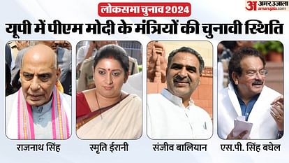 Lok Sabha Result 2024 update PM Modi ministers are leading and trailing from UP