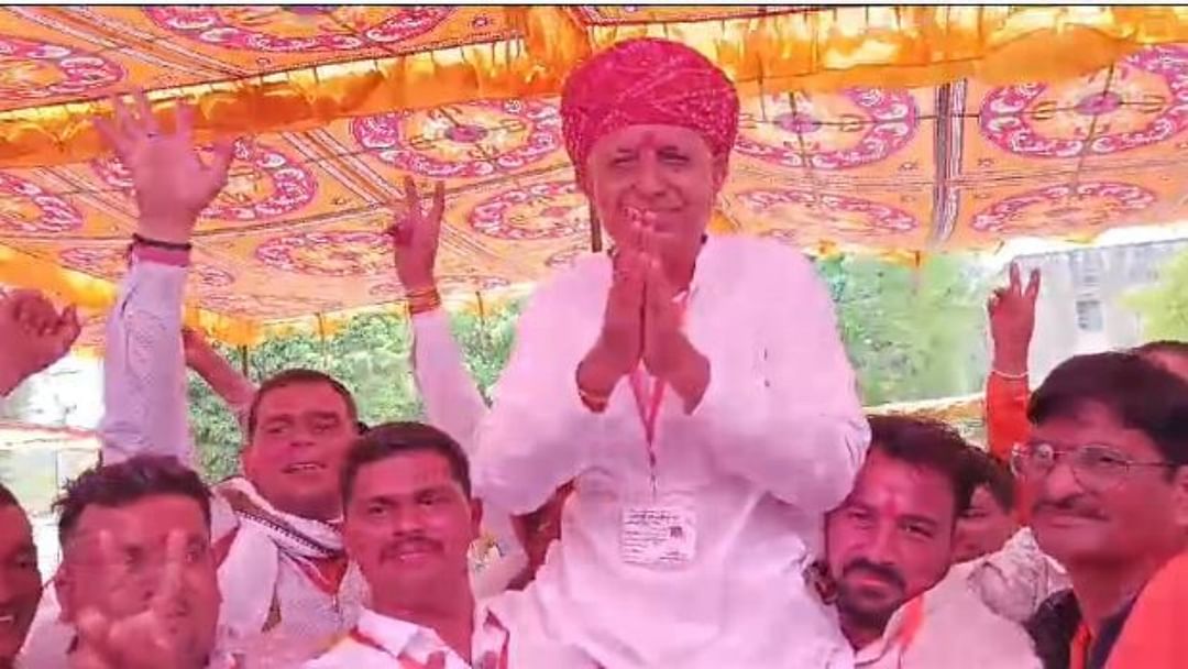 Ajmer News: Bhagirath Chaudhary won for the second consecutive time, gave credit to hard work of workers