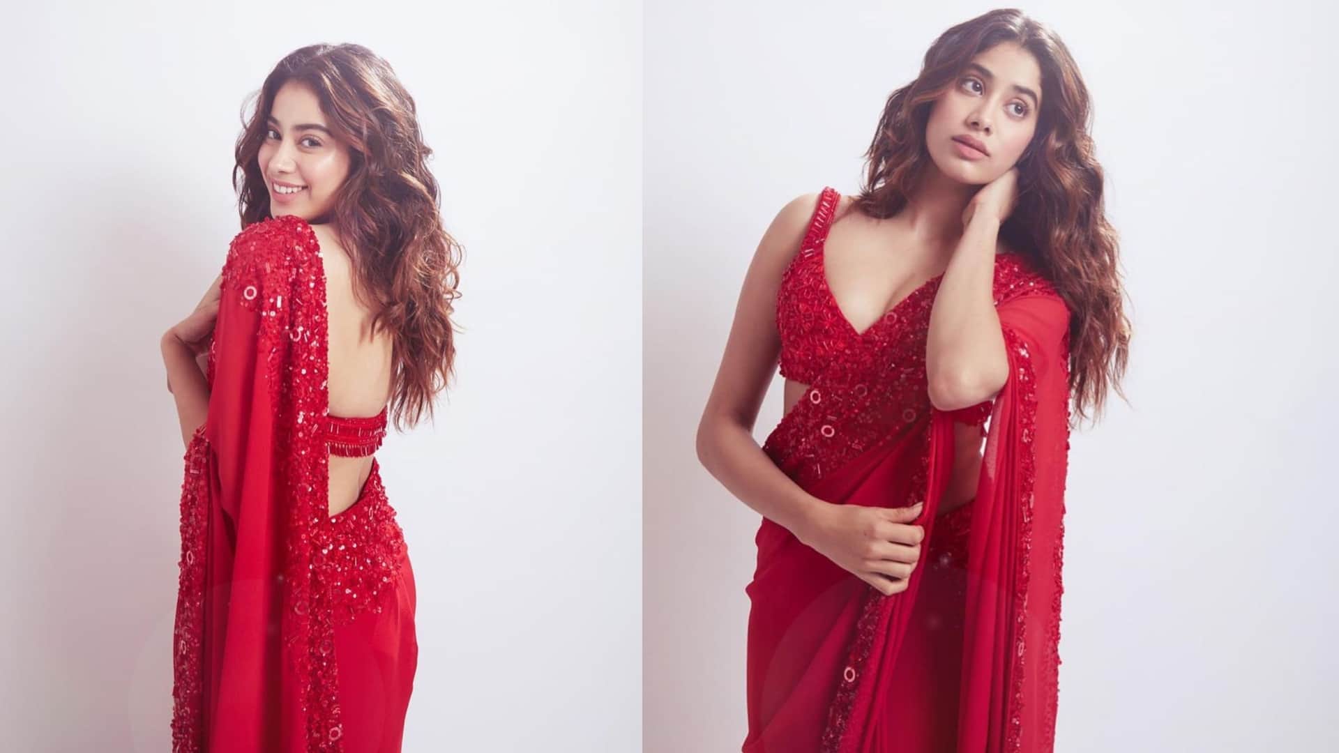 Valentine Day 2025 Special Trendy Red Saree Collection