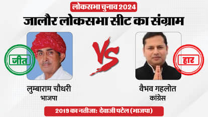 Jalore LS Election Result: After losing the election, Vaibhav gave a statement for Lumbaram