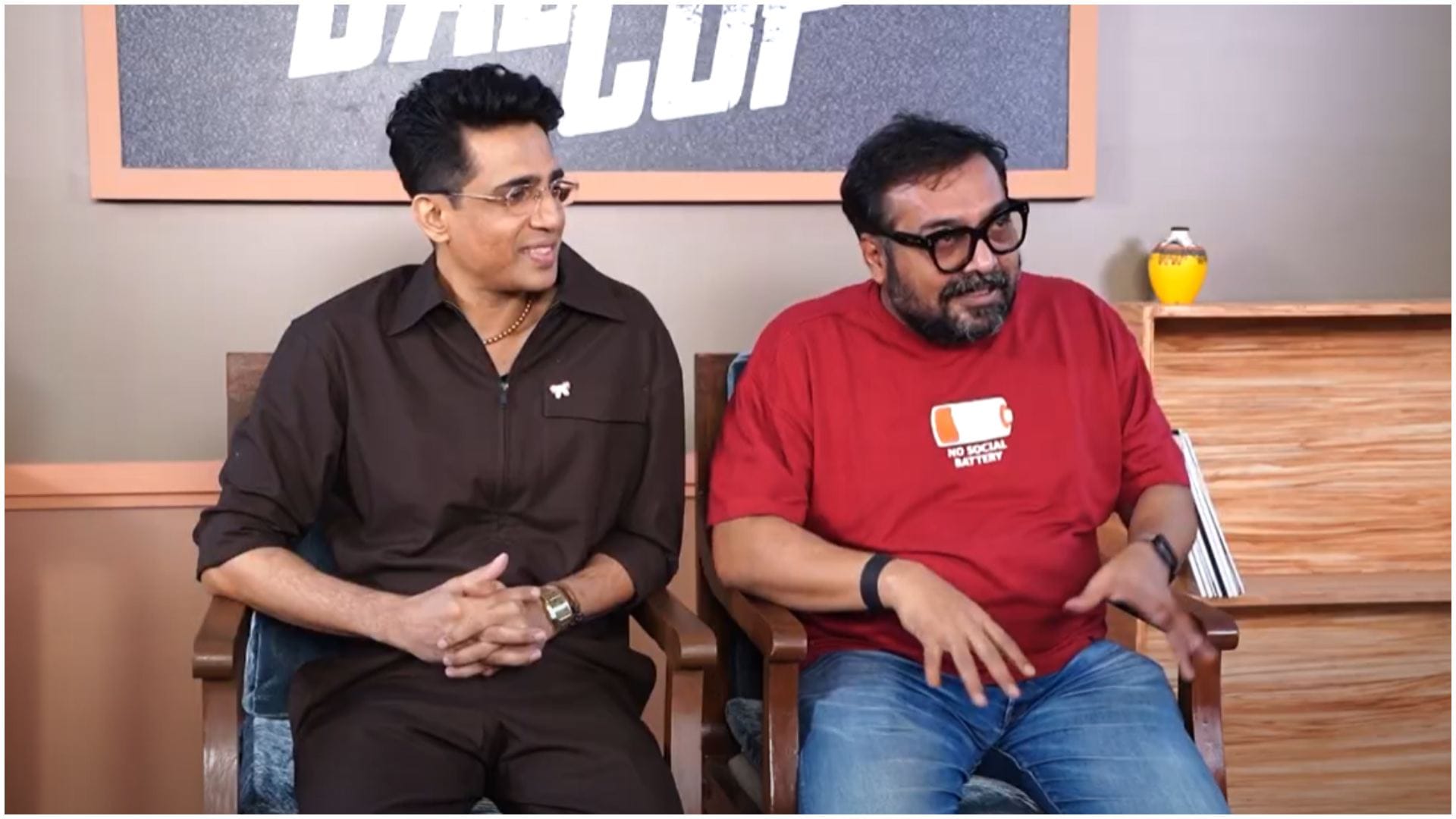 Actor gulshan devaiah and anurag kashyap talks about their Hotstar web series bad cop release date