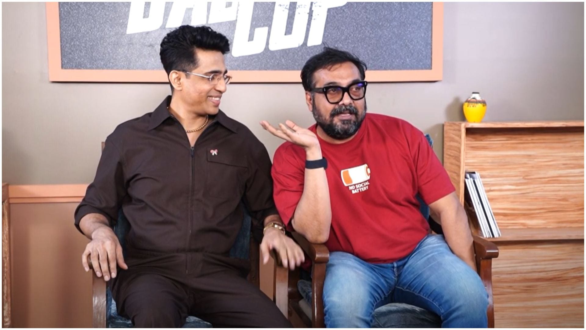 Actor gulshan devaiah and anurag kashyap talks about their Hotstar web series bad cop release date