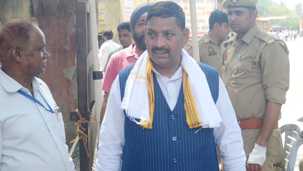 BJP candidate Dharmendra Kashyap missed hat-trick of victory on Aonla seat