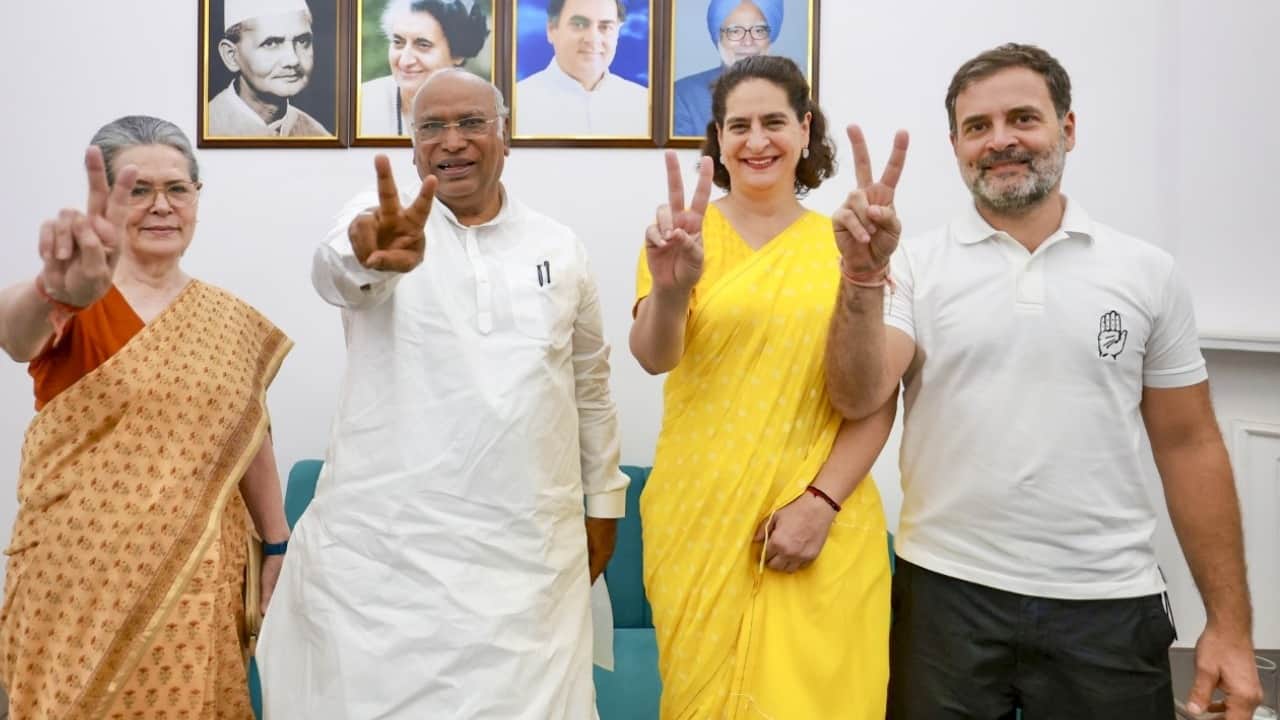 Election Results 2024 Narendra Modi BJP Headquarters Celebrations JP Nadda Amit Shah and others see photos