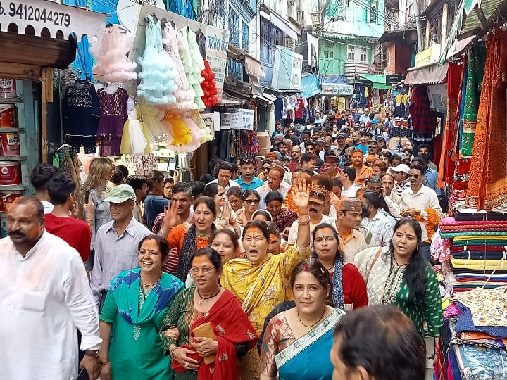 JP Nadda reached Pithoragarh and Rajnath reached Lohaghat During Lok Sabha election campaign