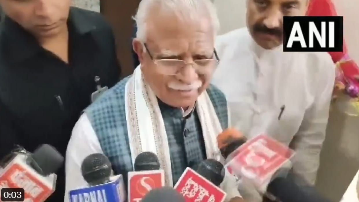 BJP winning candidate from Karnal Lok Sabha Manohar Lal Khattar said Government will definitely be formed