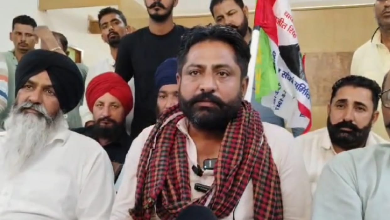Farmer leader Mandeep Nathwan said in Fatehabad - People showed mirror to BJP