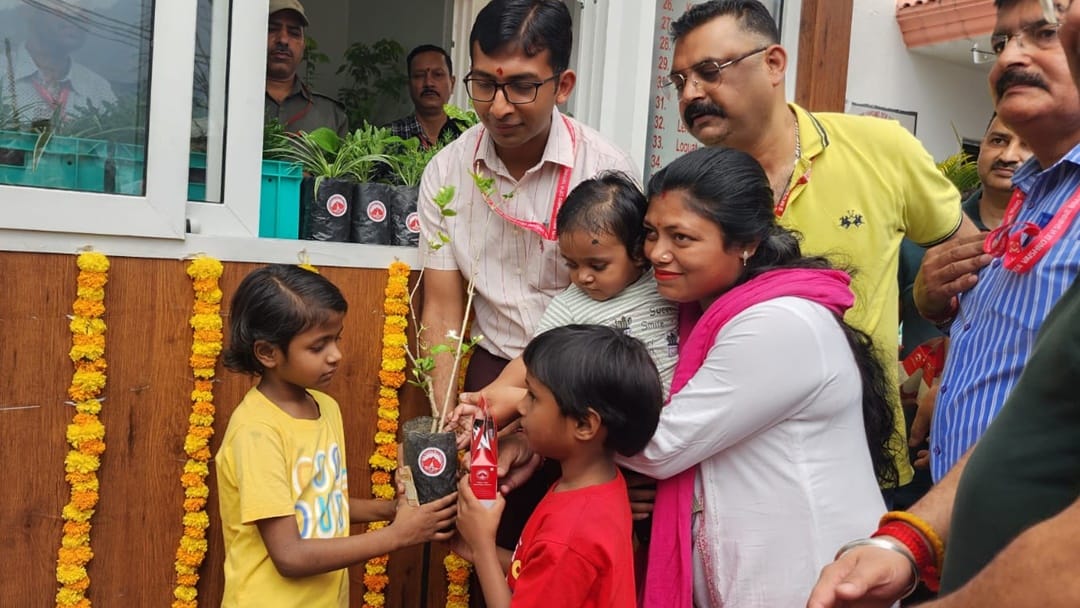 On Environment Day devotees of Maa Vaishno katra got special gift Shrine Board distributed plants