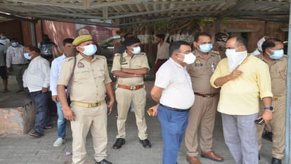 Chlorine leak in Aligarh District Hospital