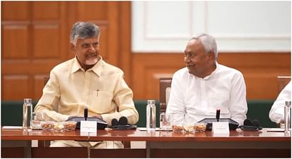 NDA Coalition Partners meeting after Lok Sabha Election Result PM Modi Chandrababu Naidu Nitish Kumar