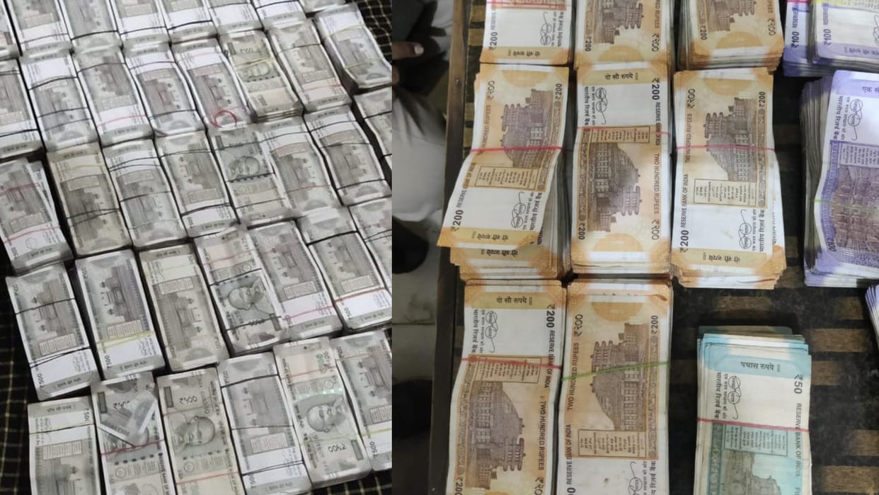BSF And Punjab police Recovered nearly Two crore rupees of drug money from Drug Smuggler house in Amritsar