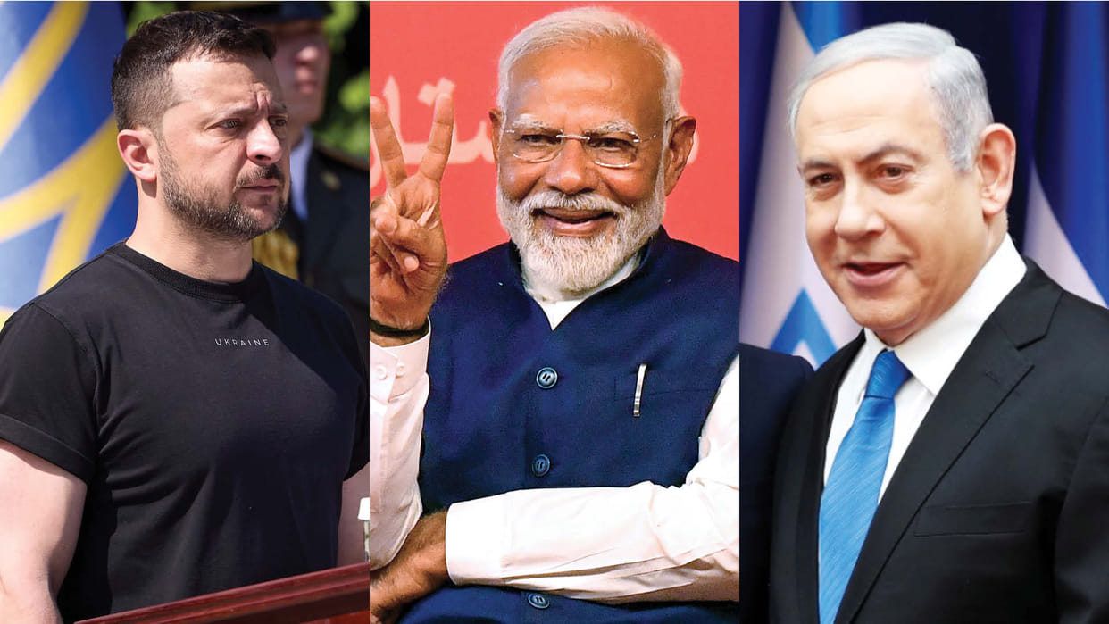 Netanyahu Zelenskyy Congrats PM Modi For Lok Sabha Election World Leaders Congratulations updates in hindi