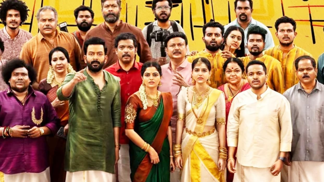 Prithviraj Sukumaran Guruvayoor Ambalanadayil became 10th Highest Grossing Malayalam Film Worldwide collection