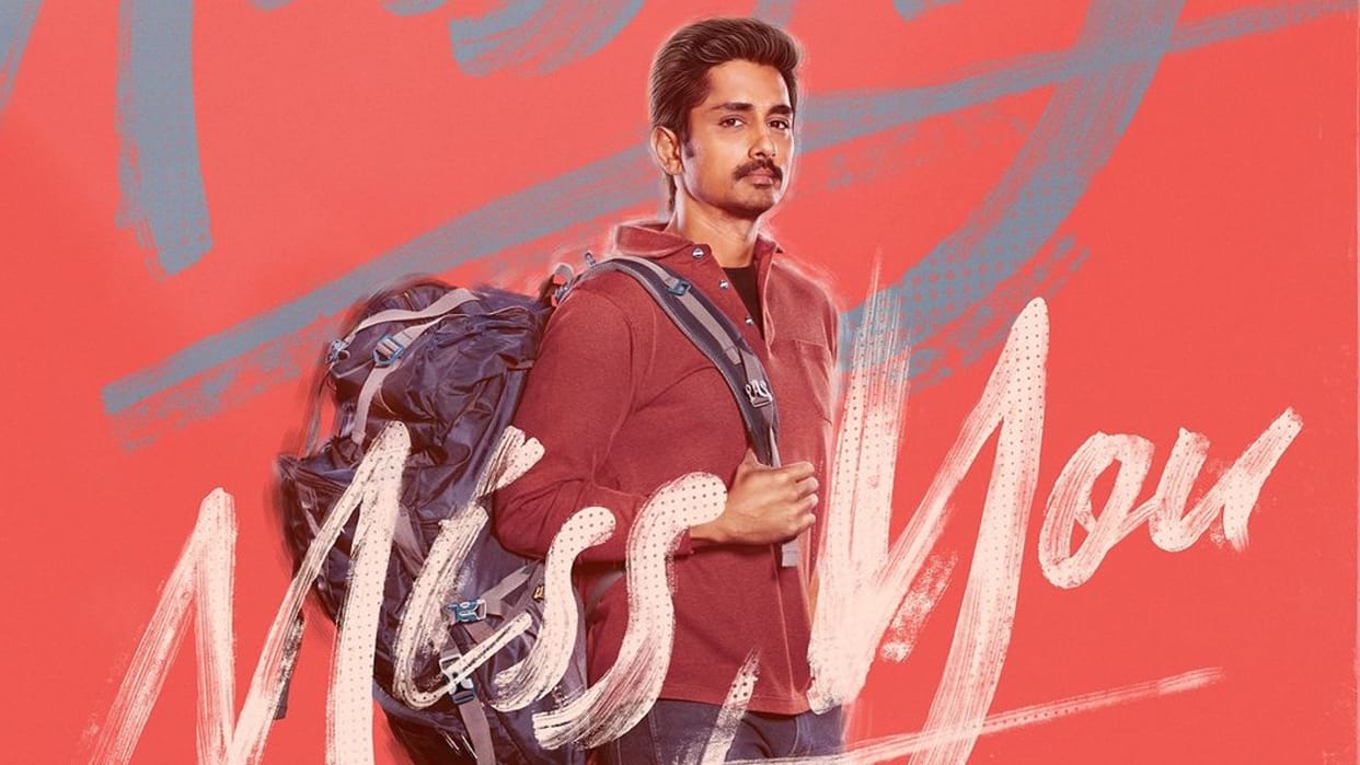 Indian 2 star Siddharth Ashika Ranganath miss you R Madhavan Lokesh Kanagaraj release film 1st look poster