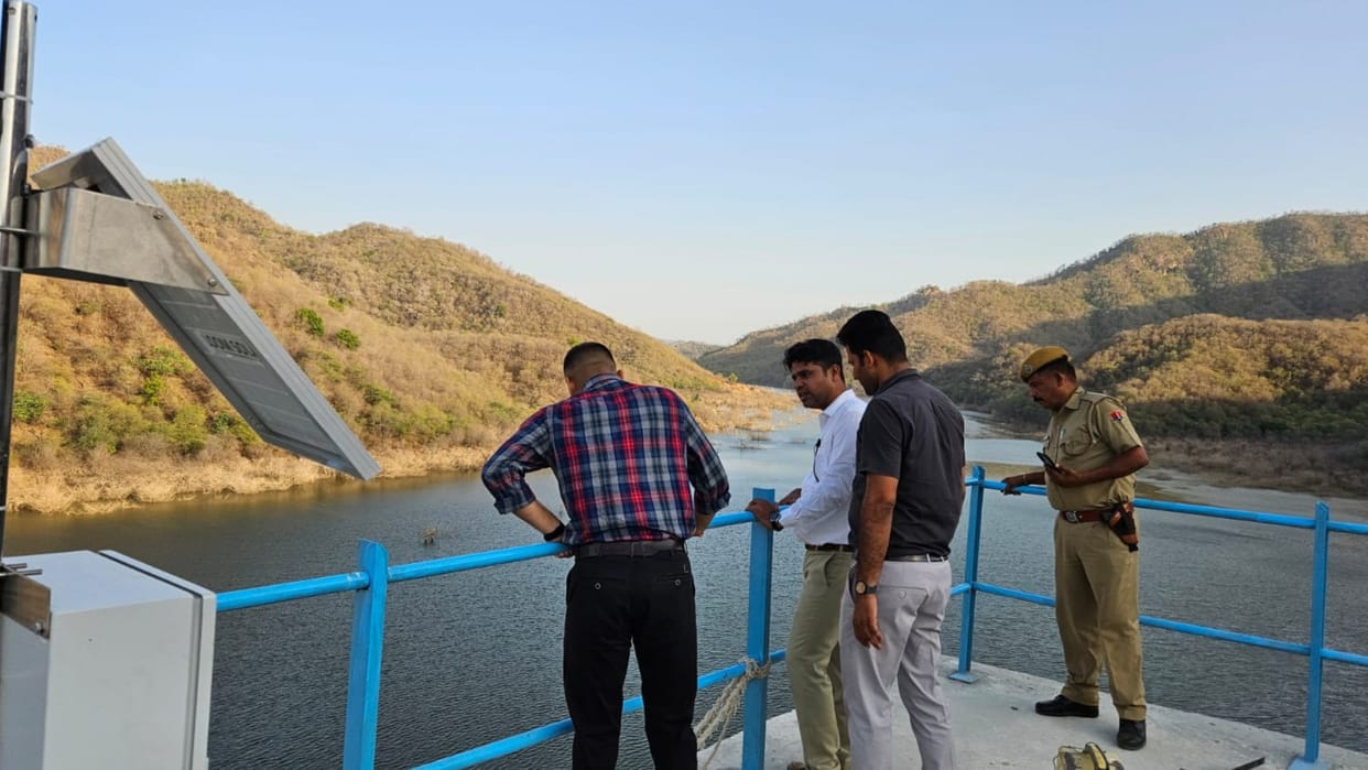 Mount Abu SDM inspected various dams