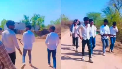 Rajasthan Police is searching for gunman in Dholpur he was seen firing with a group of youths