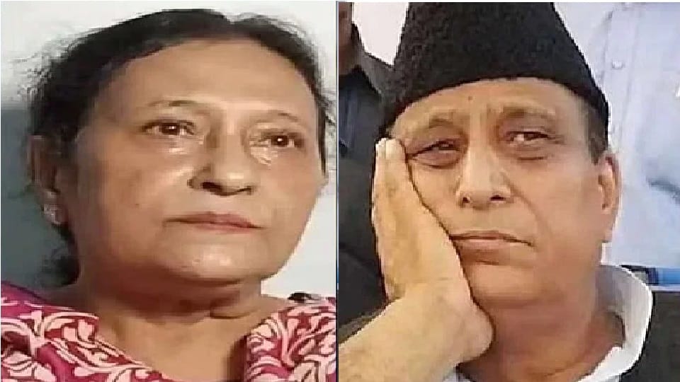 Azam Khan s wife Tajin retaliated on Mohibbullah nadvi statement