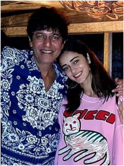 चंकी पांडे, अनन्या पांडे