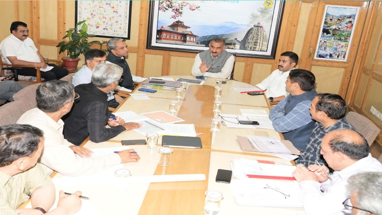 CM sukhvinder Sukhu said- work on Nauni Shimla road will start after monsoon