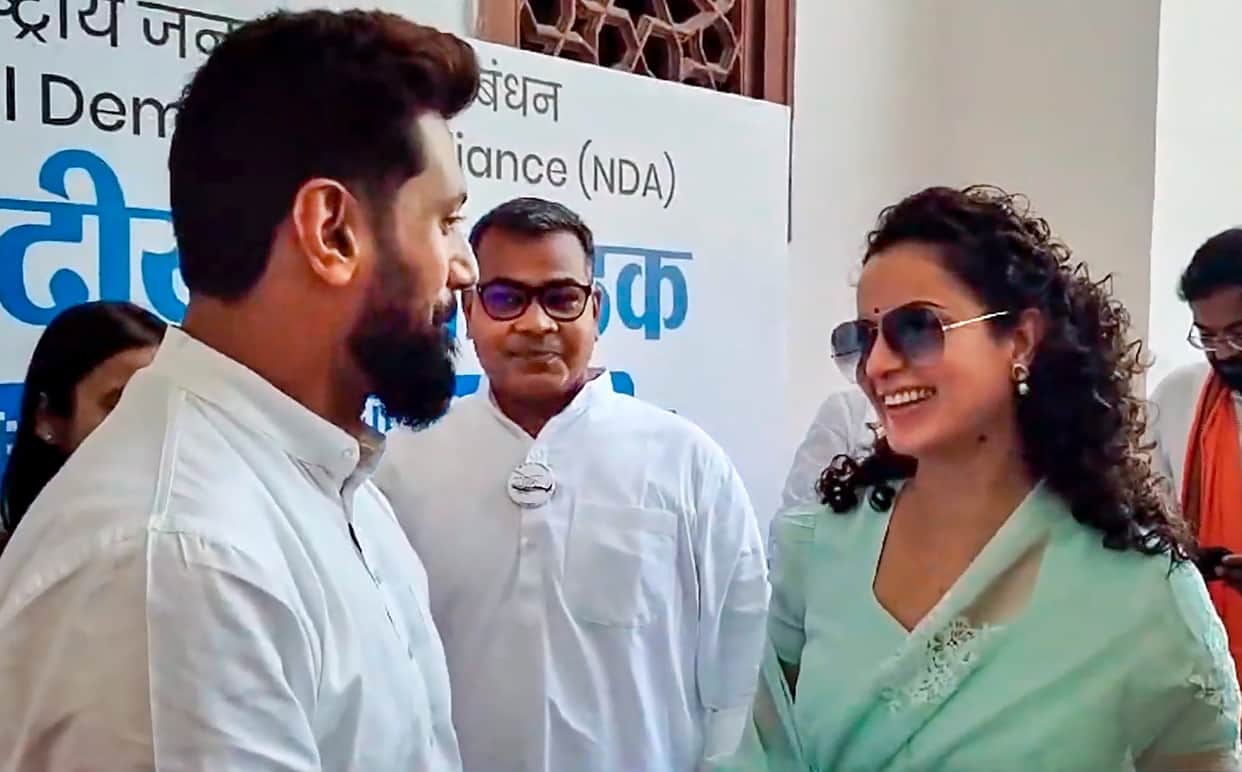 Chirag Paswan Said Most of the Time Emergency Star Kangana Ranaut is not politically correct but that her USP