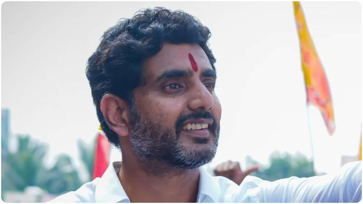 Jagan’s govt allotted 42 acres land for YSRCP offices in 26 districts: Nara Lokesh