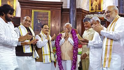 NDA Meeting in Photos Nitish and PM Modi Meets today Ramnath Kovind and Murli Manohar joshi