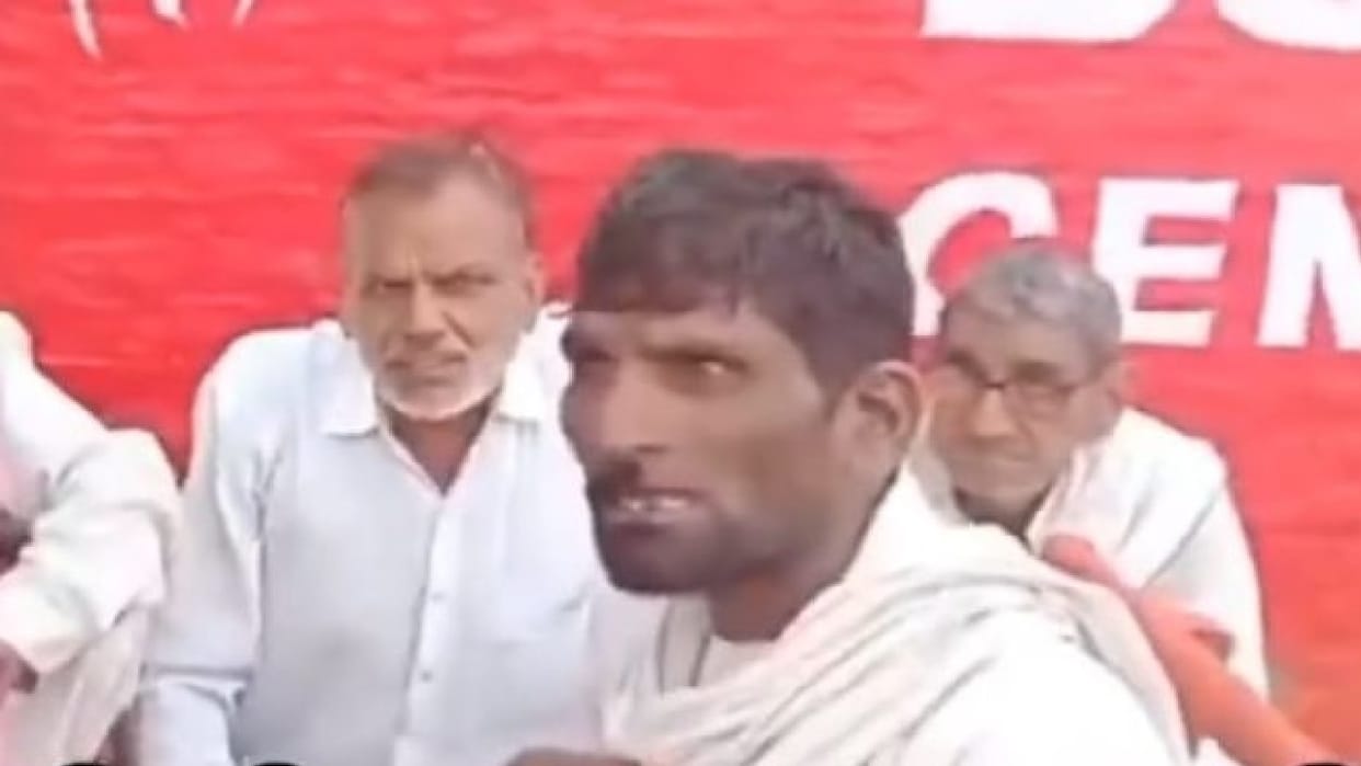 Claiming Congress defeat in Hisar Lok Sabha proved costly for person, shave off his moustache on JP victory