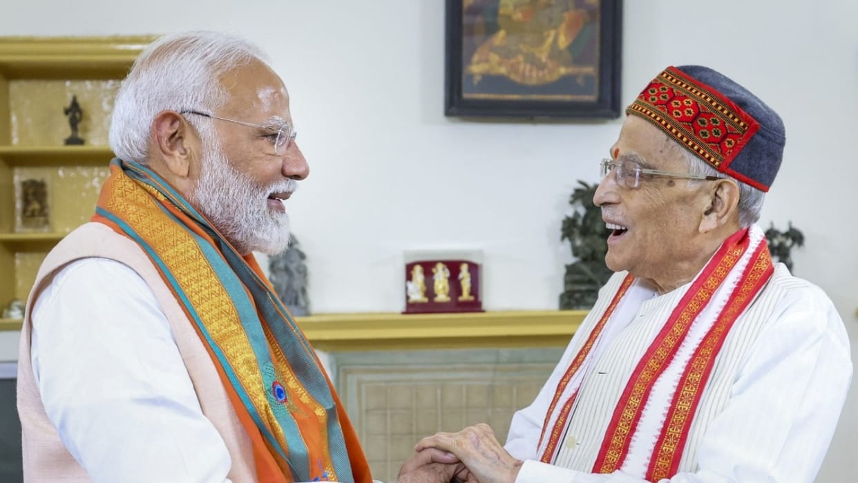 PM greets veteran BJP leader Murli Manohar Joshi on his 91st birthday