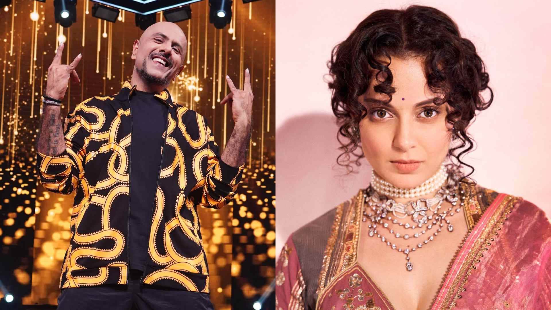 BJP MP kangana ranaut slams Vishal Dadlani indirectly to support cisf woman after slap her okay with murder