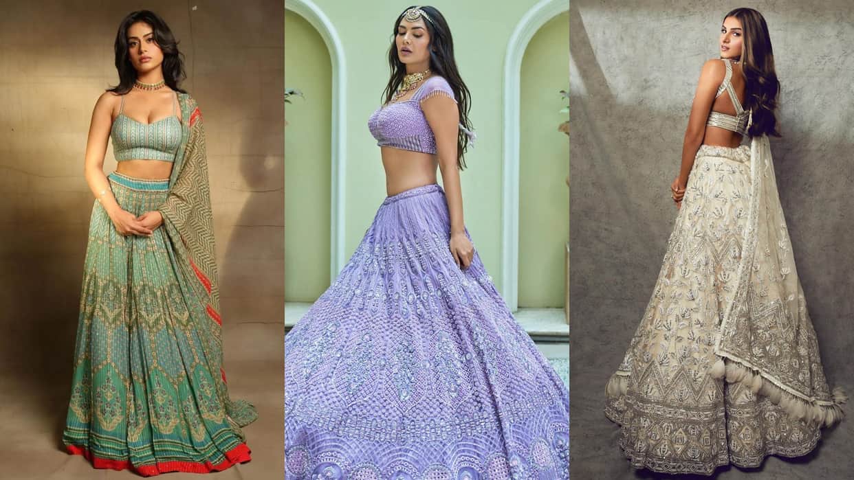 Summer Wedding Fashion trendy lehenga colour for wedding