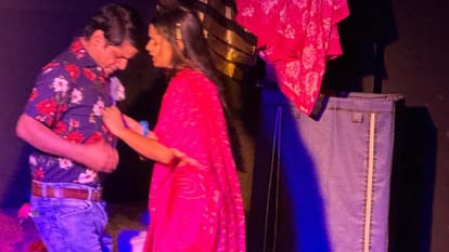 Baby Play Hindi Adaptation Review by Pankaj Shukla Vijay Tendulkar Ravi Sharma Pooja Mishra Ravi Chauhan