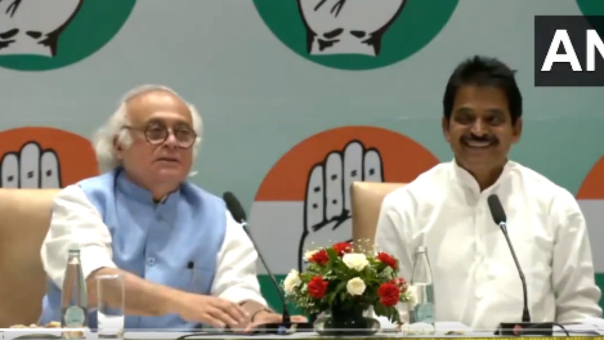 10 second  10 second ' TAP TO UNMUTE Congress Meeting Today | Congress High Command Arrives For CWC Meeting
