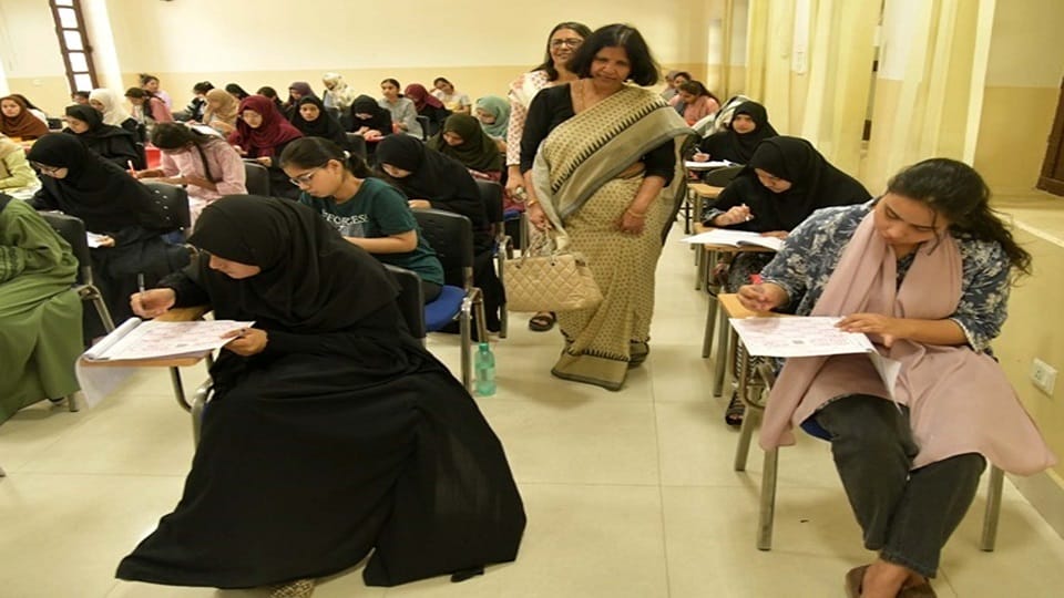 Two candidates caught cheating in AMU entrance exam