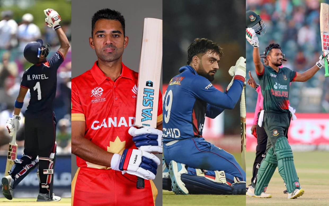 T20 World Cup 2024 Top 4 Biggest Upsets Matches Result USA vs PAK, Can vs IRE, NZ vs AFG, Ban vs SL