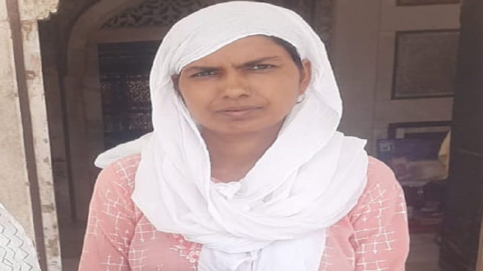The body of the martyred soldier wife was found hanging