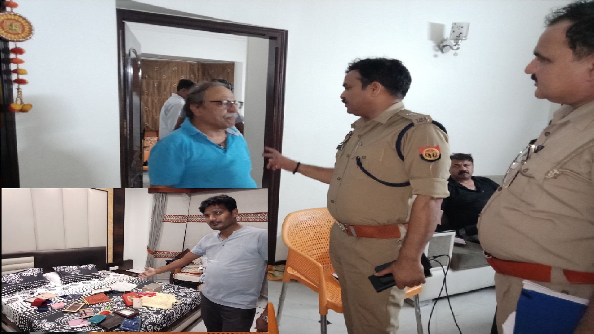 मेरठ में में स्पोर्ट्स कारोबारी के घर चोरी।