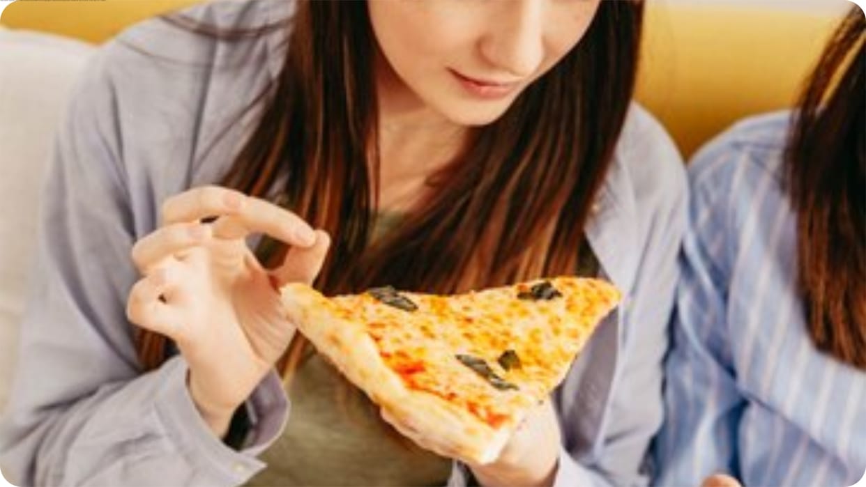 Wife leaves her in-laws home for pizza throws a glass of hot milk on husband