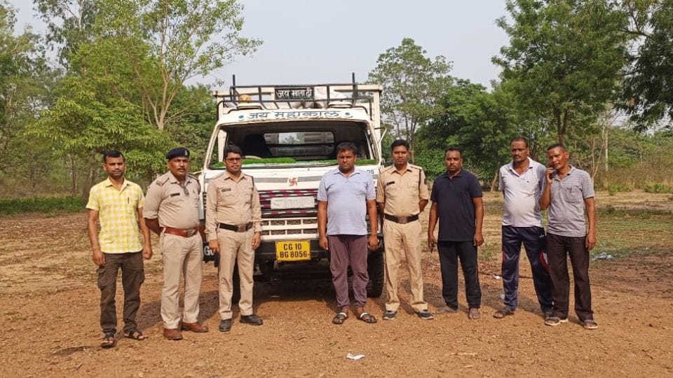 Police arrested one cattle smuggler in Korba